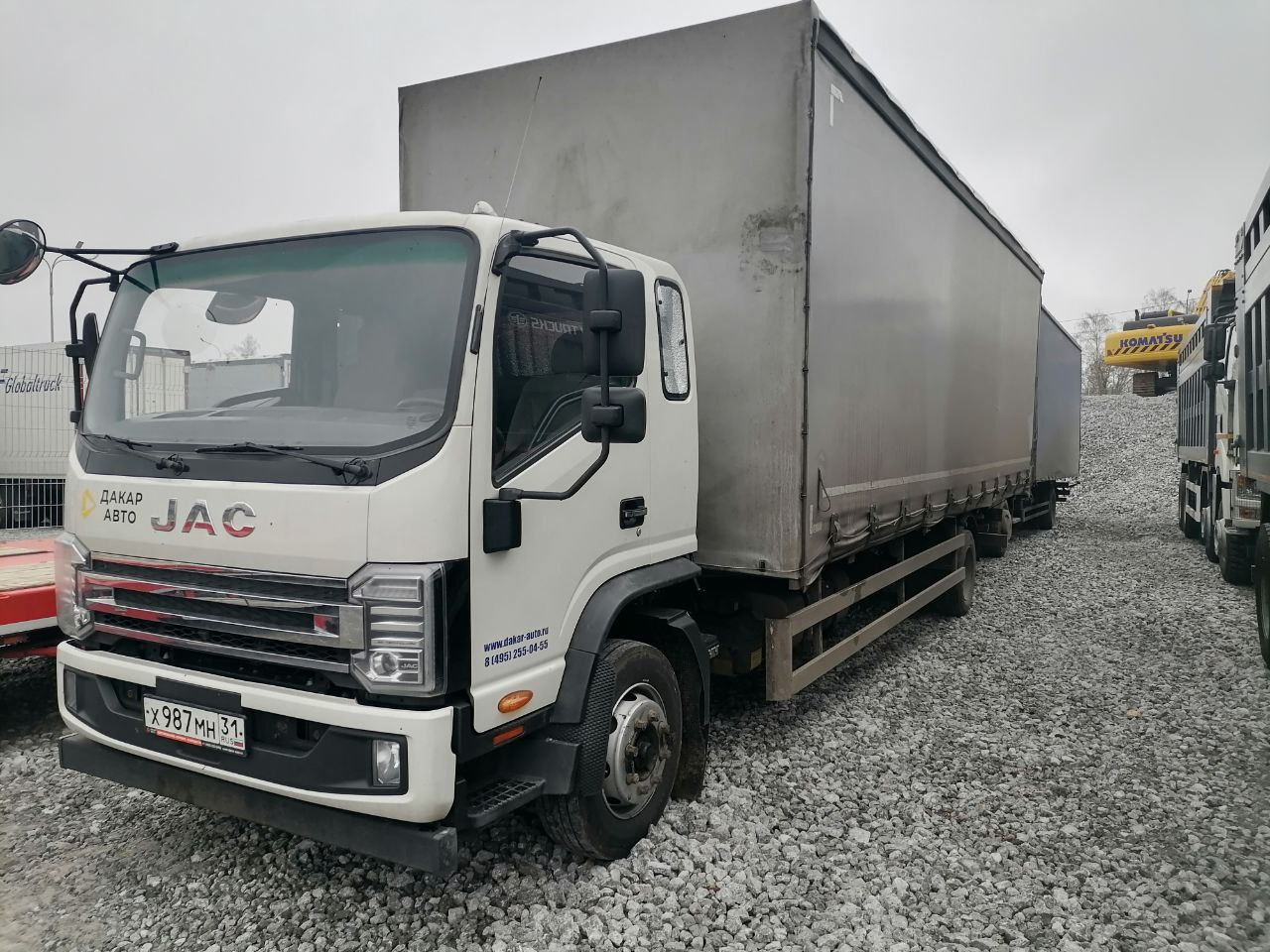 JAC АБ-73N2LJ - Тентованный грузовик: фото 2 JAC АБ-73N2LJ - Тентованный грузовик: фото 2