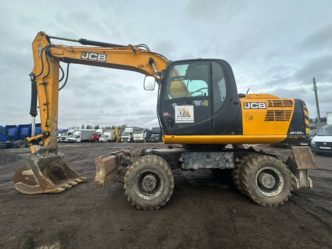 JCB JS160W - Колёсный экскаватор: фото 2 JCB JS160W - Колёсный экскаватор: фото 2