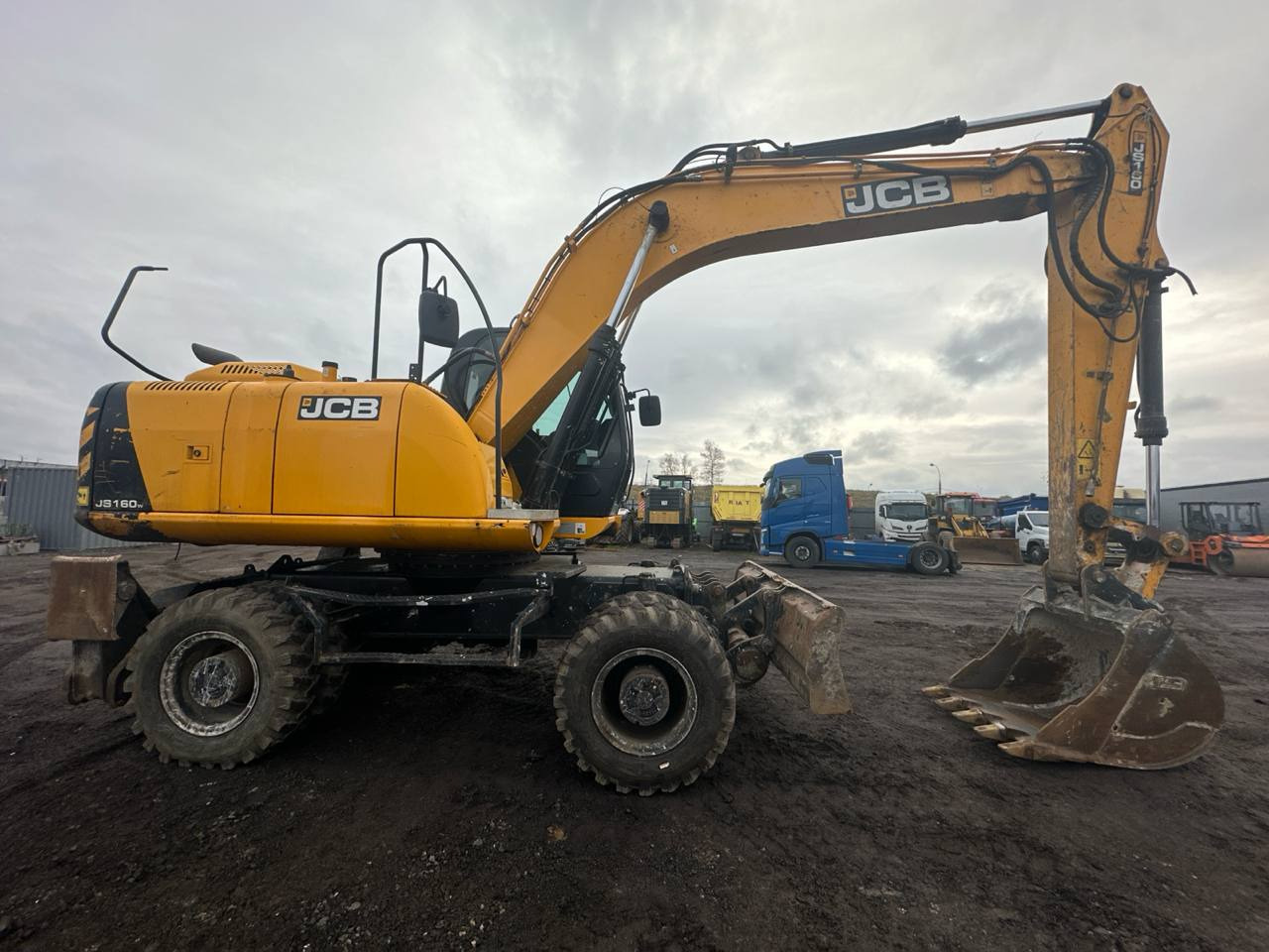 JCB JS160W - Колёсный экскаватор: фото 5 JCB JS160W - Колёсный экскаватор: фото 5
