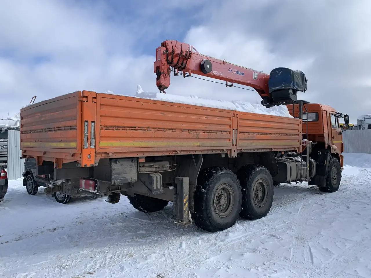 КамАЗ 659100 - Бортовой грузовик/ Платформа, Автоманипулятор: фото 5 КамАЗ 659100 - Бортовой грузовик/ Платформа, Автоманипулятор: фото 5