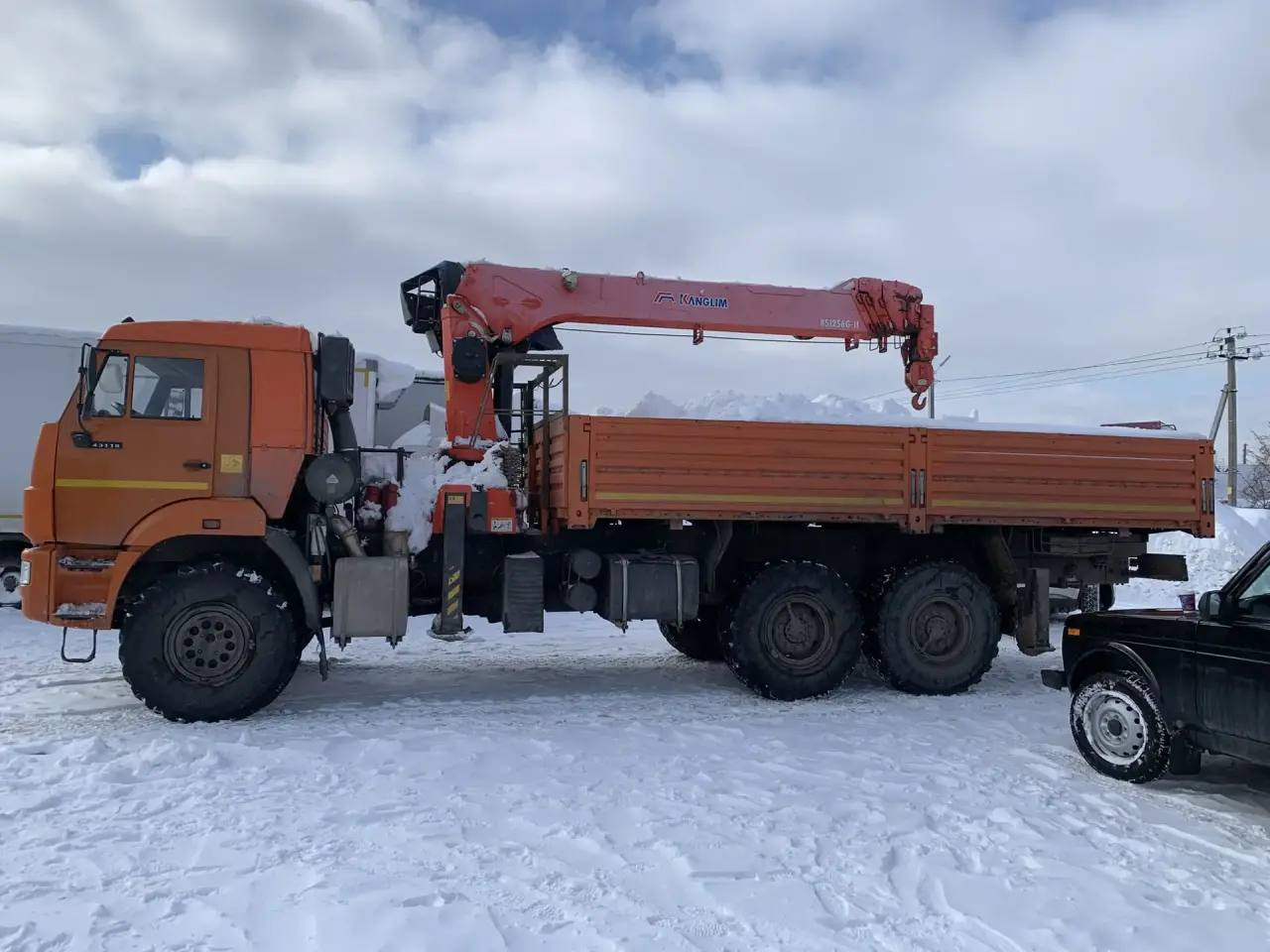 КамАЗ 659100 - Бортовой грузовик/ Платформа, Автоманипулятор: фото 3 КамАЗ 659100 - Бортовой грузовик/ Платформа, Автоманипулятор: фото 3