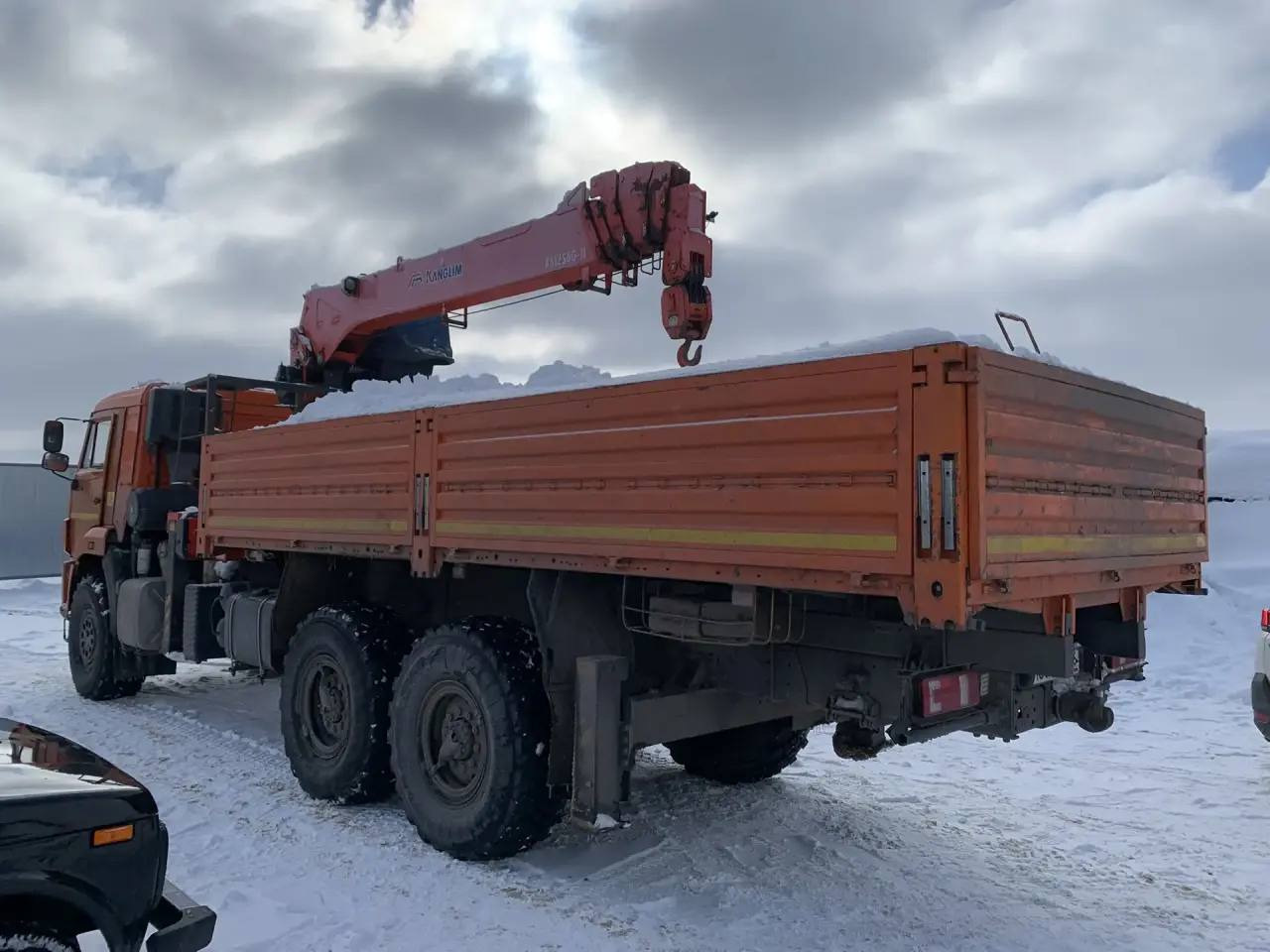 КамАЗ 659100 - Бортовой грузовик/ Платформа, Автоманипулятор: фото 4 КамАЗ 659100 - Бортовой грузовик/ Платформа, Автоманипулятор: фото 4