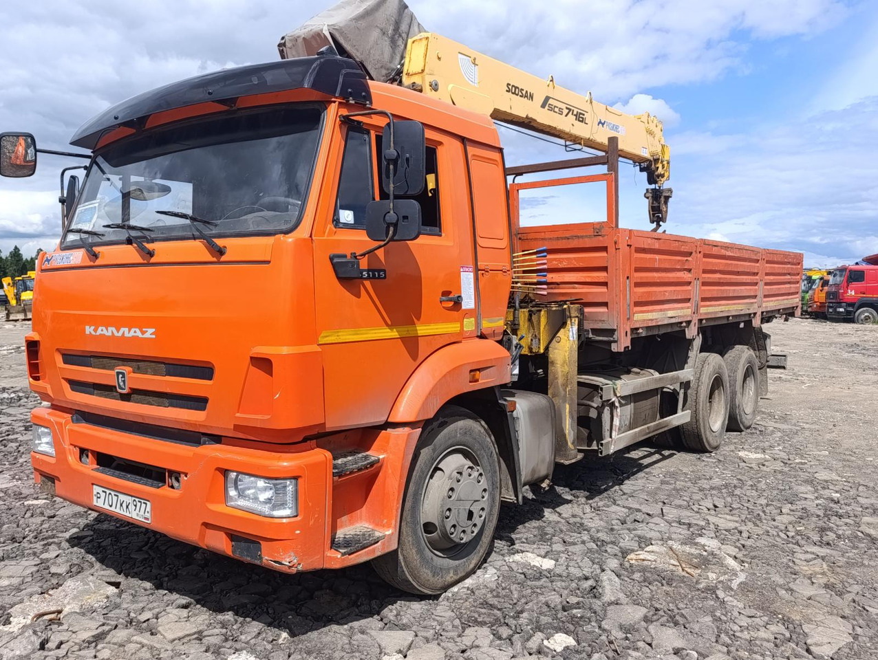 КамАЗ 732450 - Бортовой грузовик/ Платформа, Автоманипулятор: фото 2 КамАЗ 732450 - Бортовой грузовик/ Платформа, Автоманипулятор: фото 2