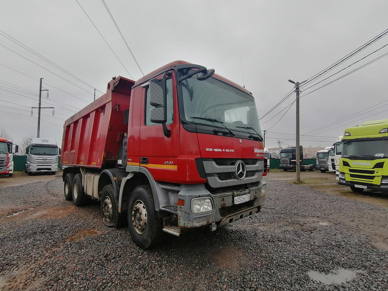 Mercedes-Benz 4141 K - Самосвал: фото 5 Mercedes-Benz 4141 K - Самосвал: фото 5