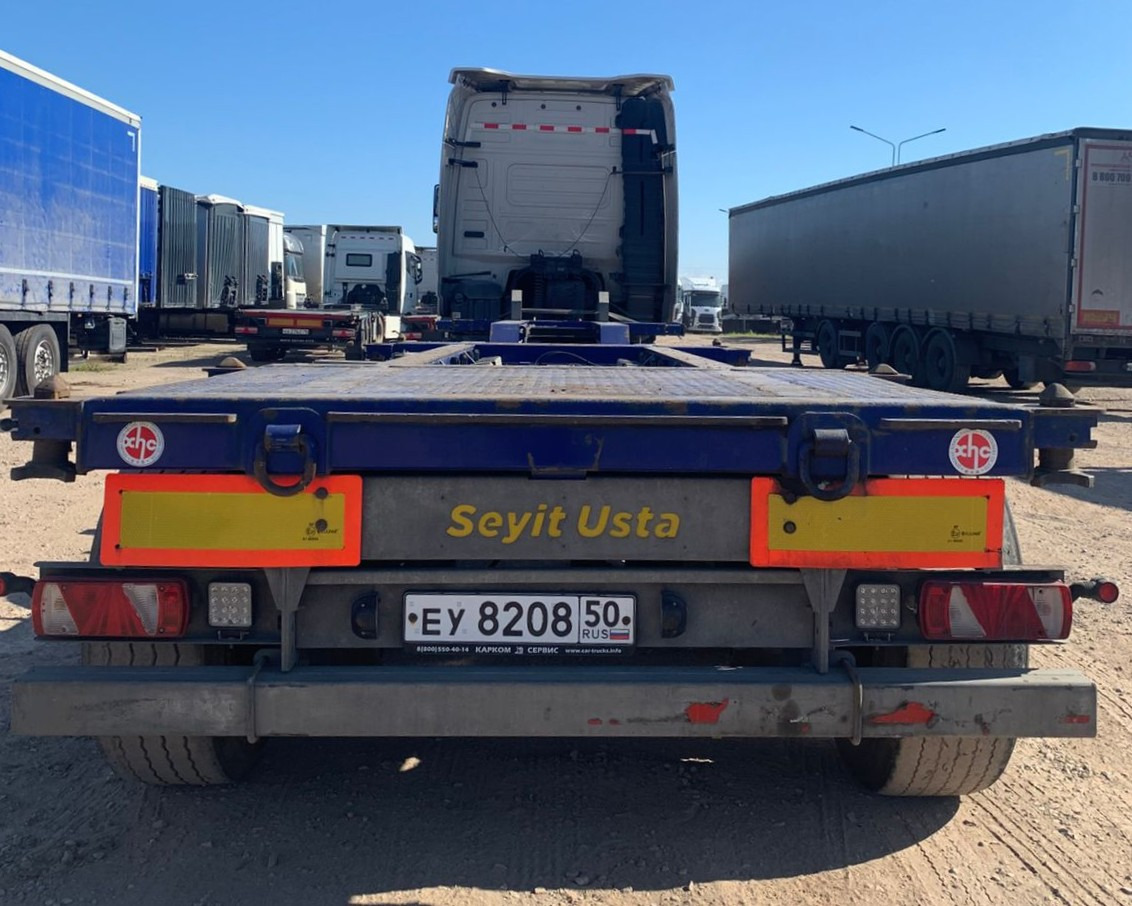 SEYIT USTA 13114 - Полуприцеп контейнеровоз (BDF, сменный кузов): фото 1 SEYIT USTA 13114 - Полуприцеп контейнеровоз (BDF, сменный кузов): фото 1
