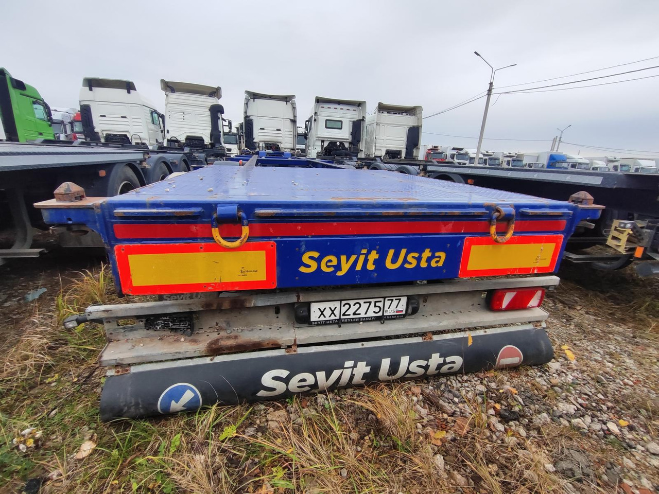 SEYIT USTA 14114 - Полуприцеп контейнеровоз (BDF, сменный кузов): фото 4 SEYIT USTA 14114 - Полуприцеп контейнеровоз (BDF, сменный кузов): фото 4