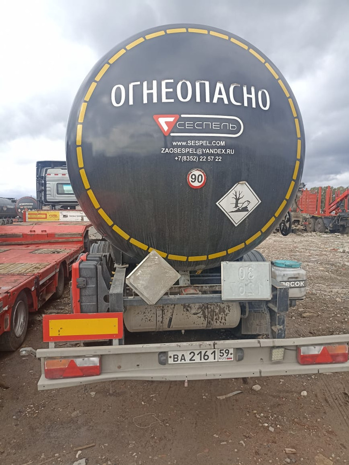 Сеспель SF4B32 - Полуприцеп-цистерна: фото 3 Сеспель SF4B32 - Полуприцеп-цистерна: фото 3
