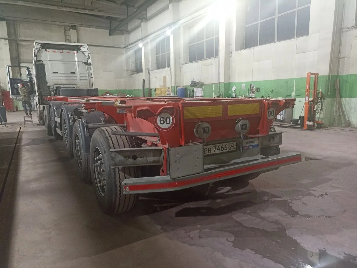TIRKON TREYLER TIRKON-4A - Полуприцеп контейнеровоз (BDF, сменный кузов): фото 5 TIRKON TREYLER TIRKON-4A - Полуприцеп контейнеровоз (BDF, сменный кузов): фото 5