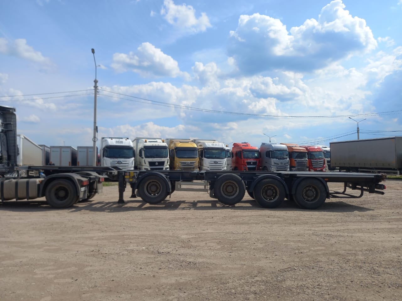 Тонар 99891 - Полуприцеп контейнеровоз (BDF, сменный кузов): фото 1 Тонар 99891 - Полуприцеп контейнеровоз (BDF, сменный кузов): фото 1