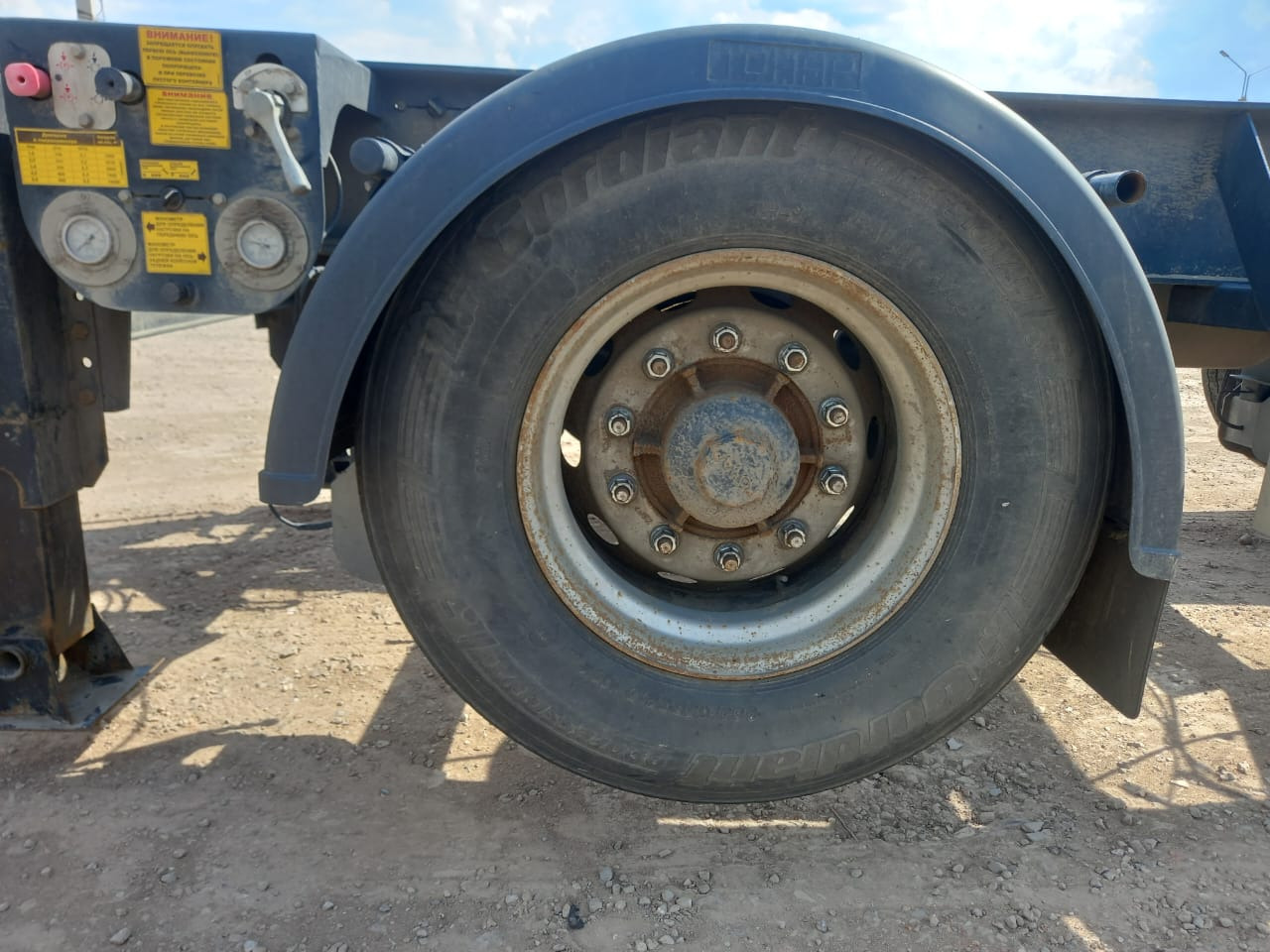 Тонар 99891 - Полуприцеп контейнеровоз (BDF, сменный кузов): фото 5 Тонар 99891 - Полуприцеп контейнеровоз (BDF, сменный кузов): фото 5