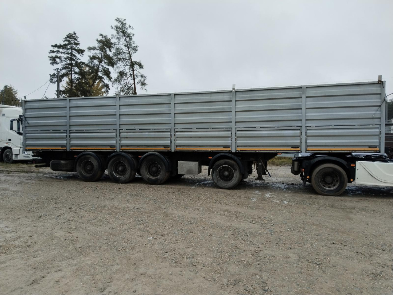 Тонар 99892 - Бортовой полуприцеп/ Платформа: фото 3 Тонар 99892 - Бортовой полуприцеп/ Платформа: фото 3