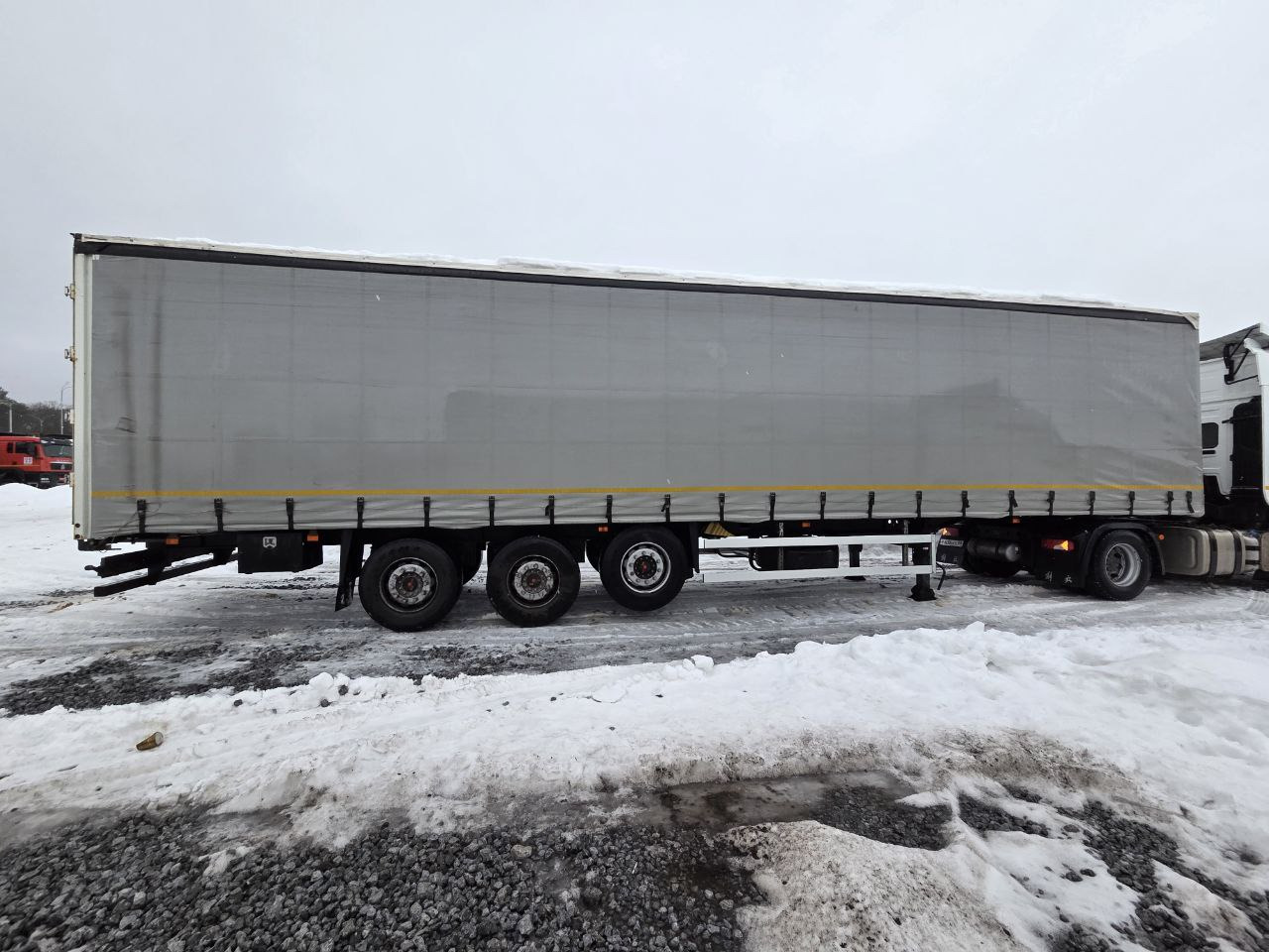 Туймазинский завод автобетоновозов 588510 - Тентованный полуприцеп: фото 2 Туймазинский завод автобетоновозов 588510 - Тентованный полуприцеп: фото 2