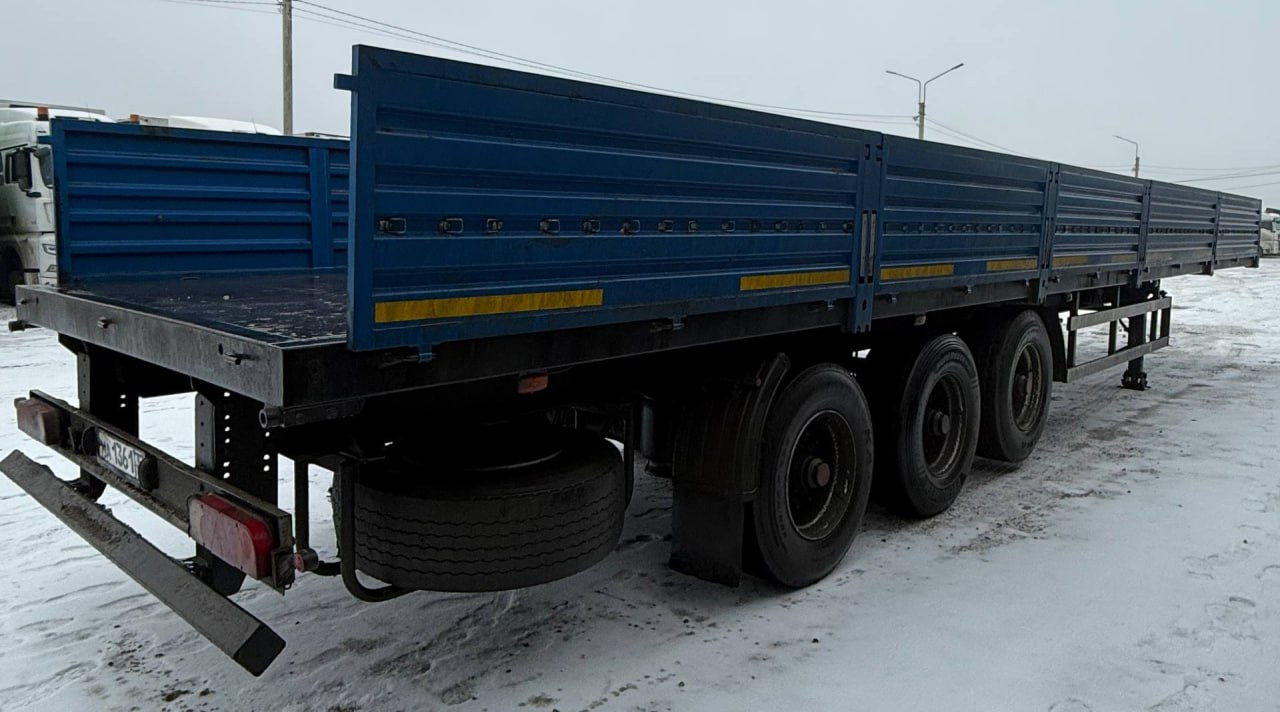 Туймазинский завод автобетоновозов 588513 - Бортовой полуприцеп/ Платформа: фото 4 Туймазинский завод автобетоновозов 588513 - Бортовой полуприцеп/ Платформа: фото 4
