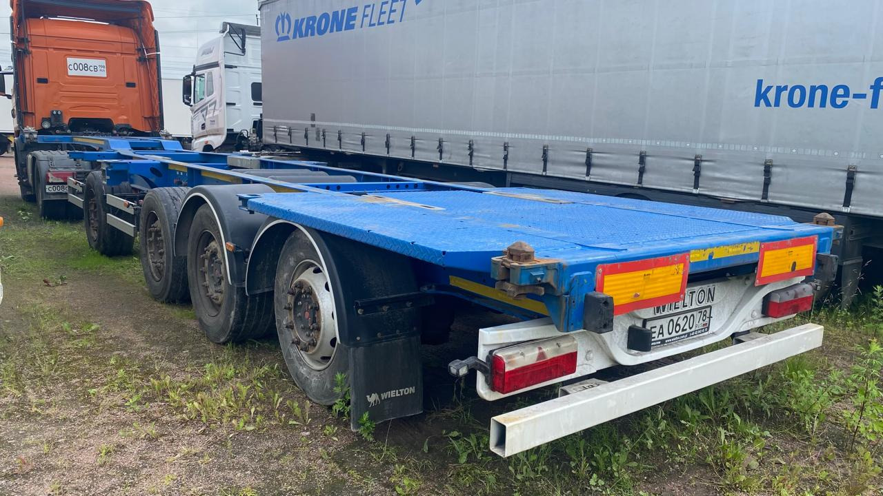 Wielton NS4P - Полуприцеп контейнеровоз (BDF, сменный кузов): фото 4 Wielton NS4P - Полуприцеп контейнеровоз (BDF, сменный кузов): фото 4