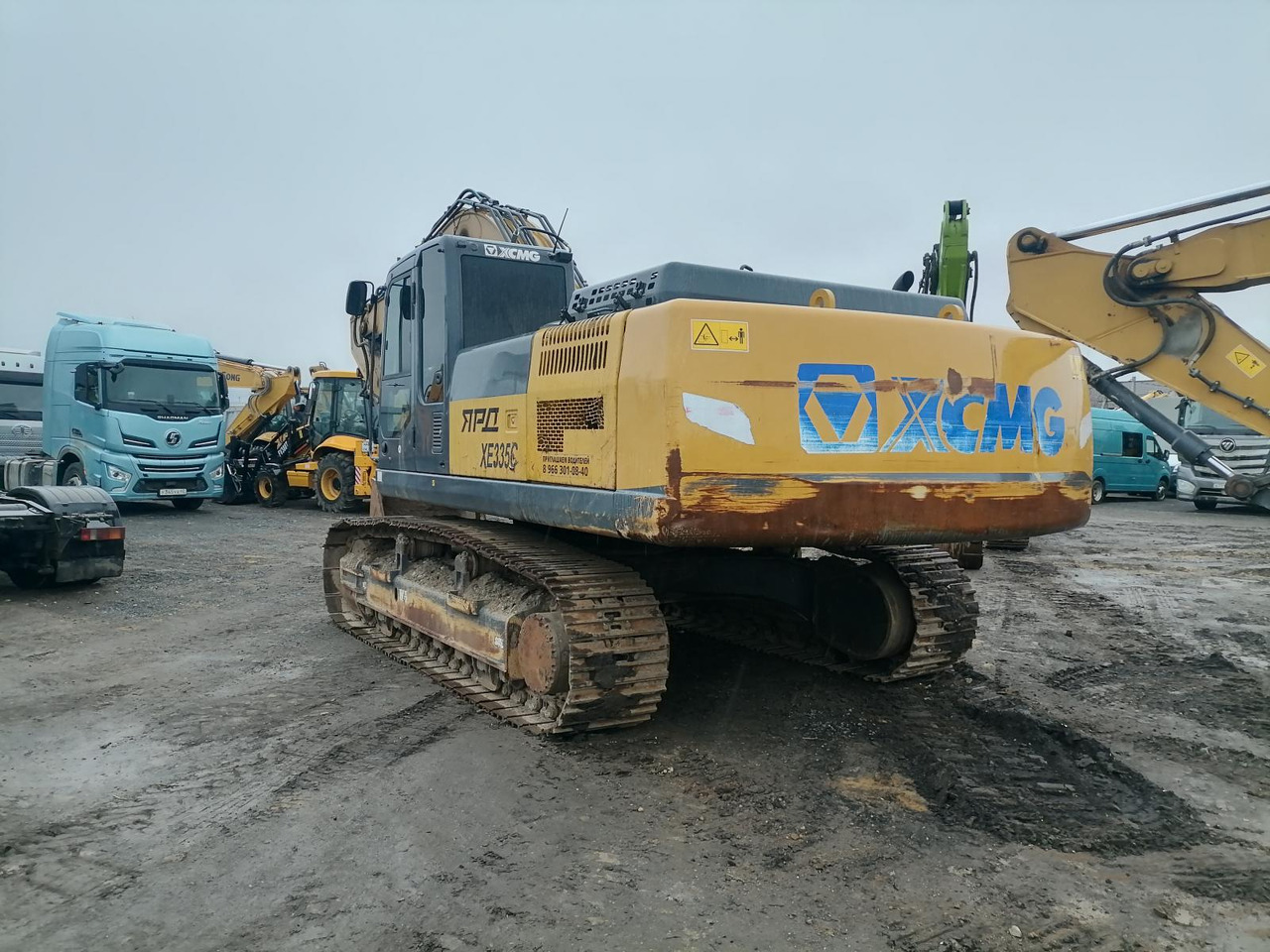 Гусеничный экскаватор XCMG XE335C: фото 10 Гусеничный экскаватор XCMG XE335C: фото 10