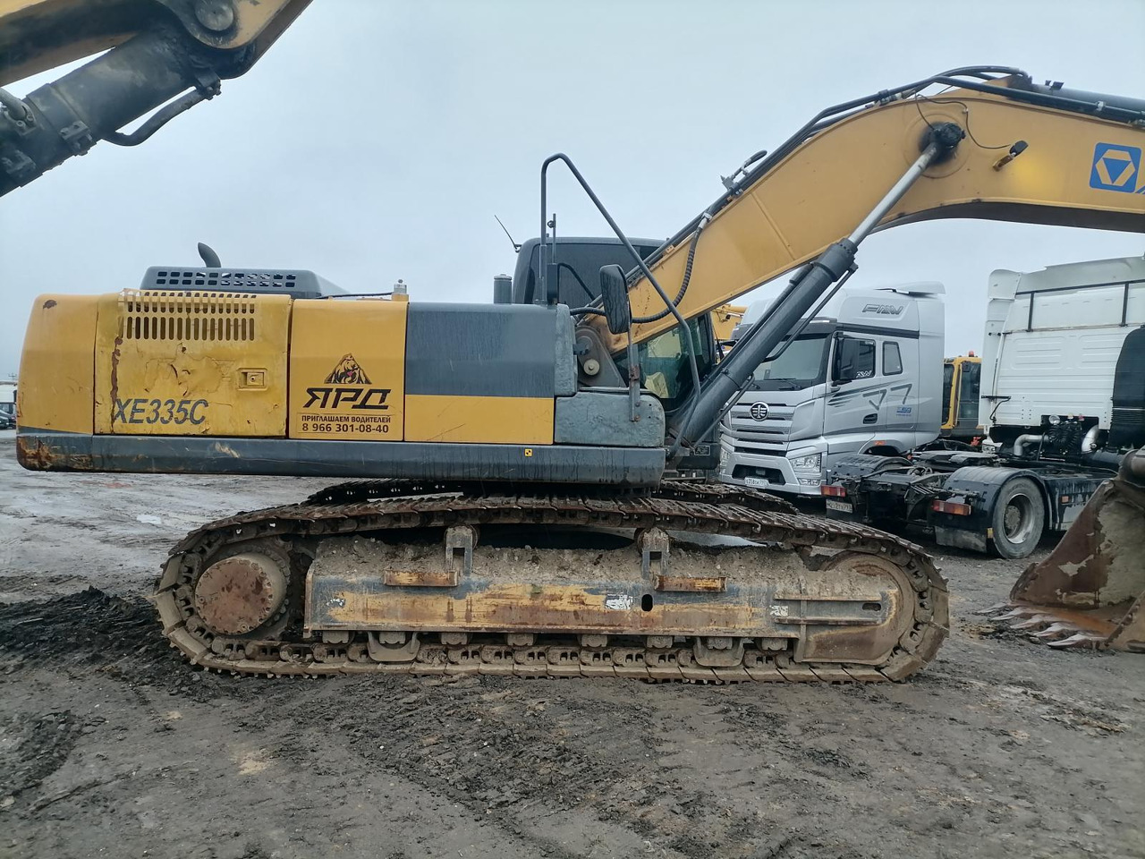Гусеничный экскаватор XCMG XE335C: фото 7 Гусеничный экскаватор XCMG XE335C: фото 7