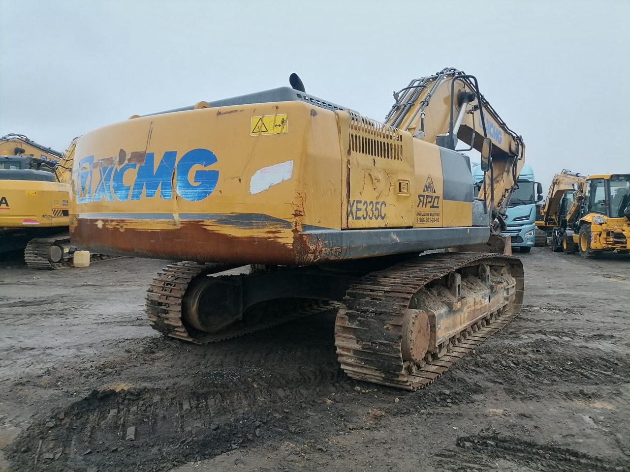 Гусеничный экскаватор XCMG XE335C: фото 9 Гусеничный экскаватор XCMG XE335C: фото 9