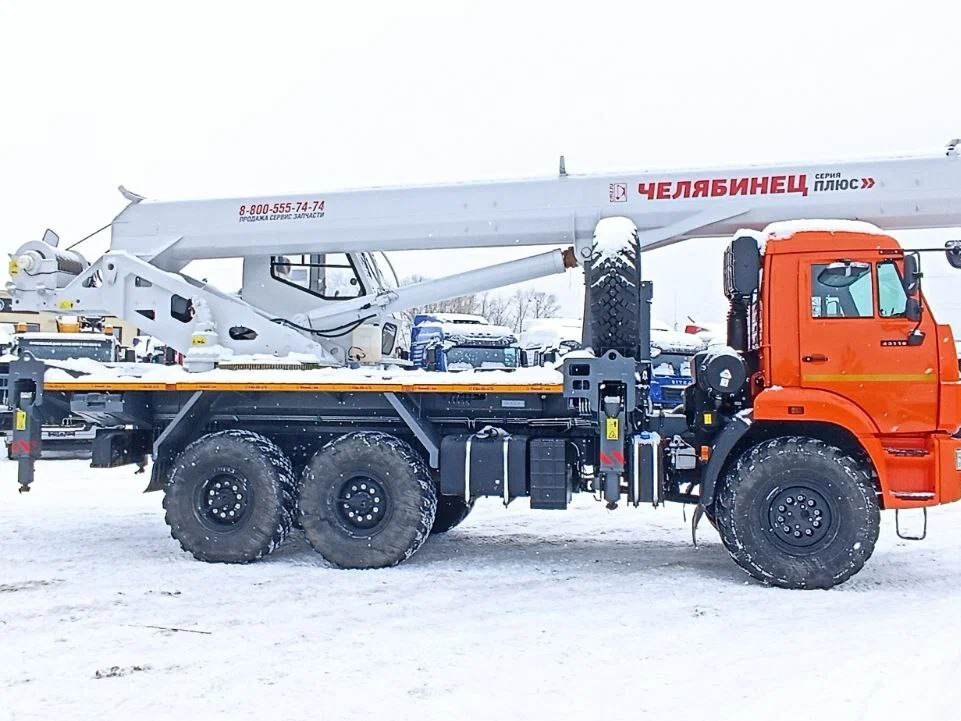 КАМАЗ Автокран КС 55732-25-31 "Челябинец" - Автокран: фото 1 КАМАЗ Автокран КС 55732-25-31 "Челябинец" - Автокран: фото 1