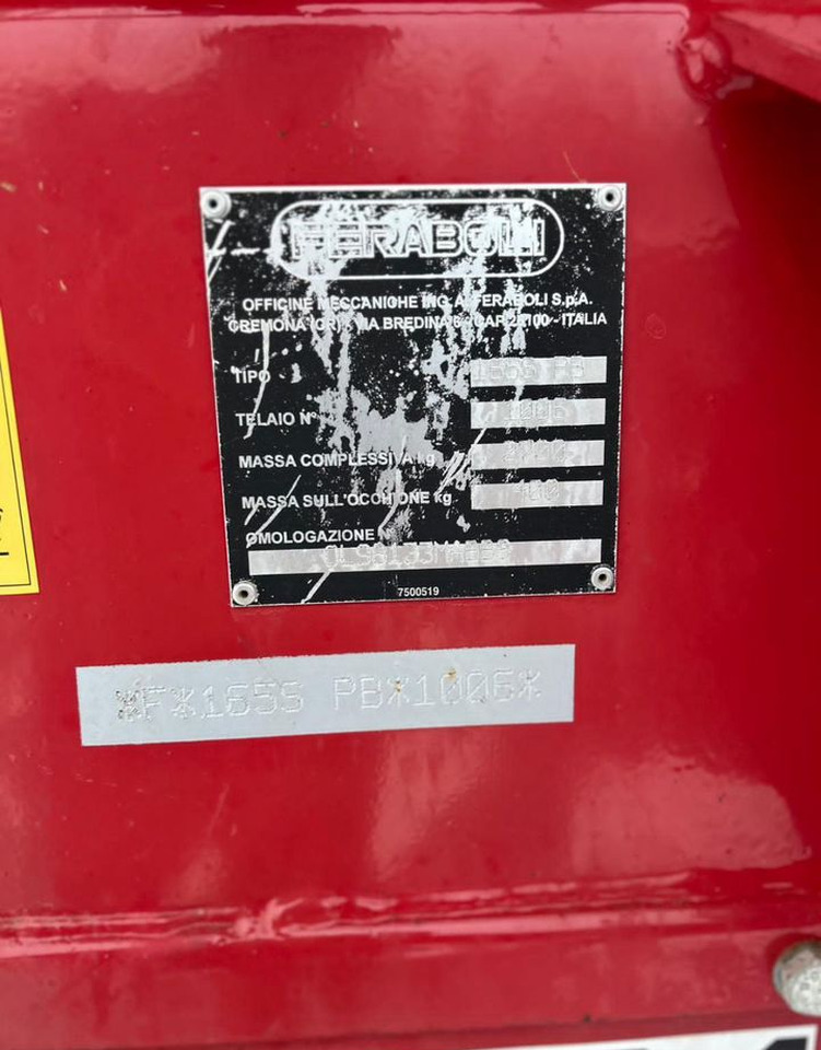 Пресс-подборщик рулонный Feraboli Sprinter 165: фото 6