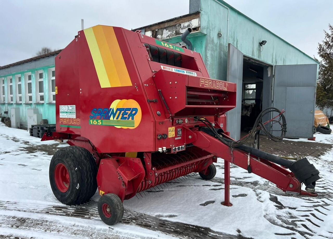 Feraboli Sprinter 165 - Пресс-подборщик рулонный: фото 1 Feraboli Sprinter 165 - Пресс-подборщик рулонный: фото 1