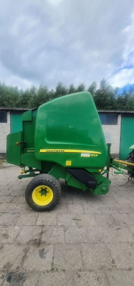Пресс-подборщик рулонный John Deere 854: фото 6