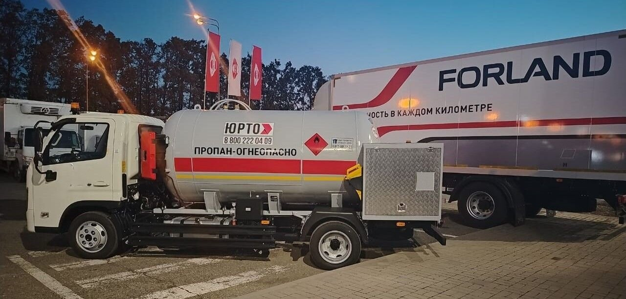 Новый Грузовик с цистерной Для транспортировки газа Forland 3: фото 6