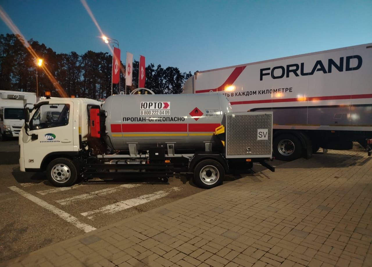 Новый Грузовик с цистерной Для транспортировки газа Forland 3: фото 22