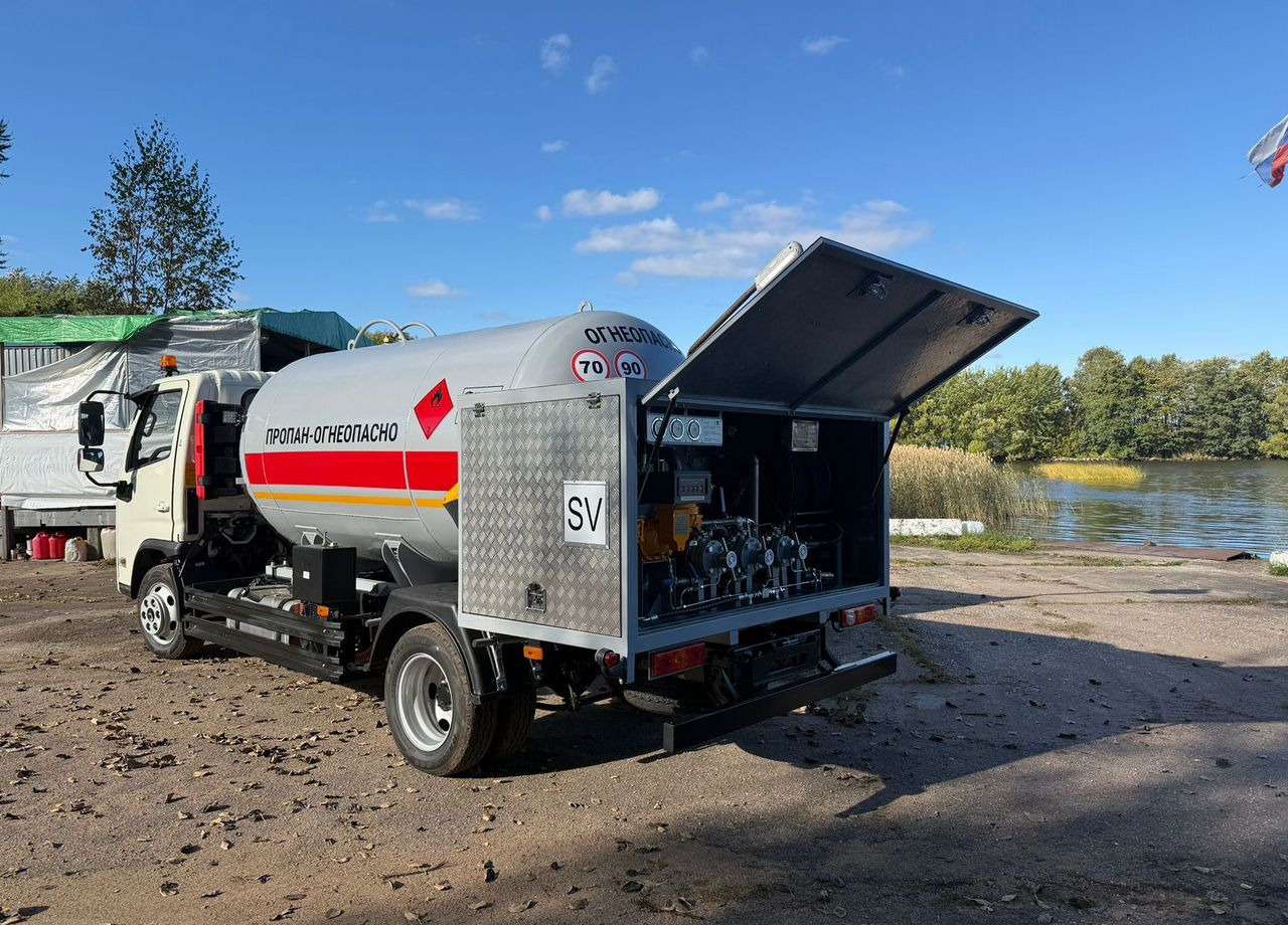 Новый Грузовик с цистерной Для транспортировки газа Forland 3: фото 18