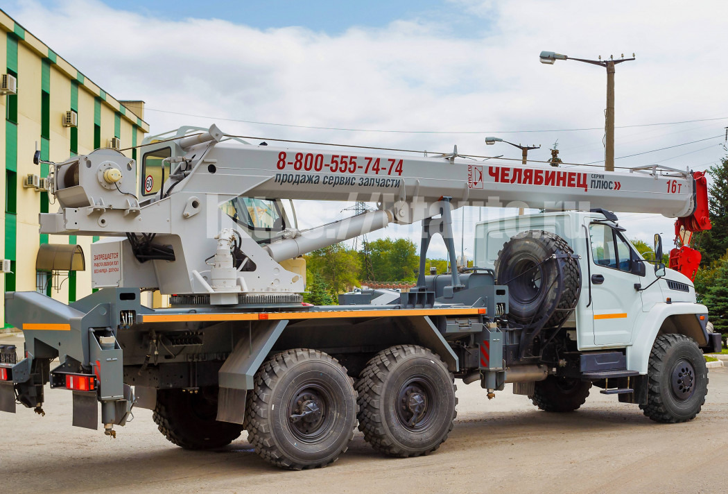 Автомобильный кран КС-45734-19 16 т на шасси УРАЛ-4320 NEXT - Автокран: фото 2 Автомобильный кран КС-45734-19 16 т на шасси УРАЛ-4320 NEXT - Автокран: фото 2