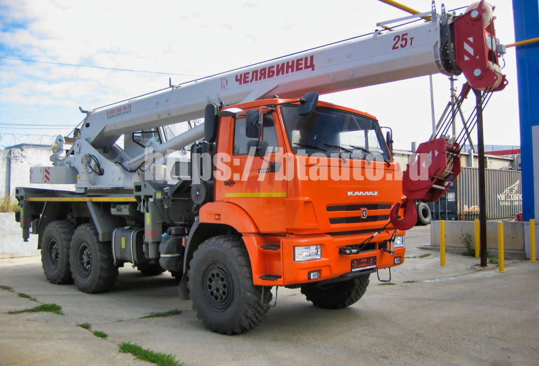 Автомобильный кран КС-55732-21 25 т на шасси КАМАЗ-43118 - Автокран: фото 3 Автомобильный кран КС-55732-21 25 т на шасси КАМАЗ-43118 - Автокран: фото 3