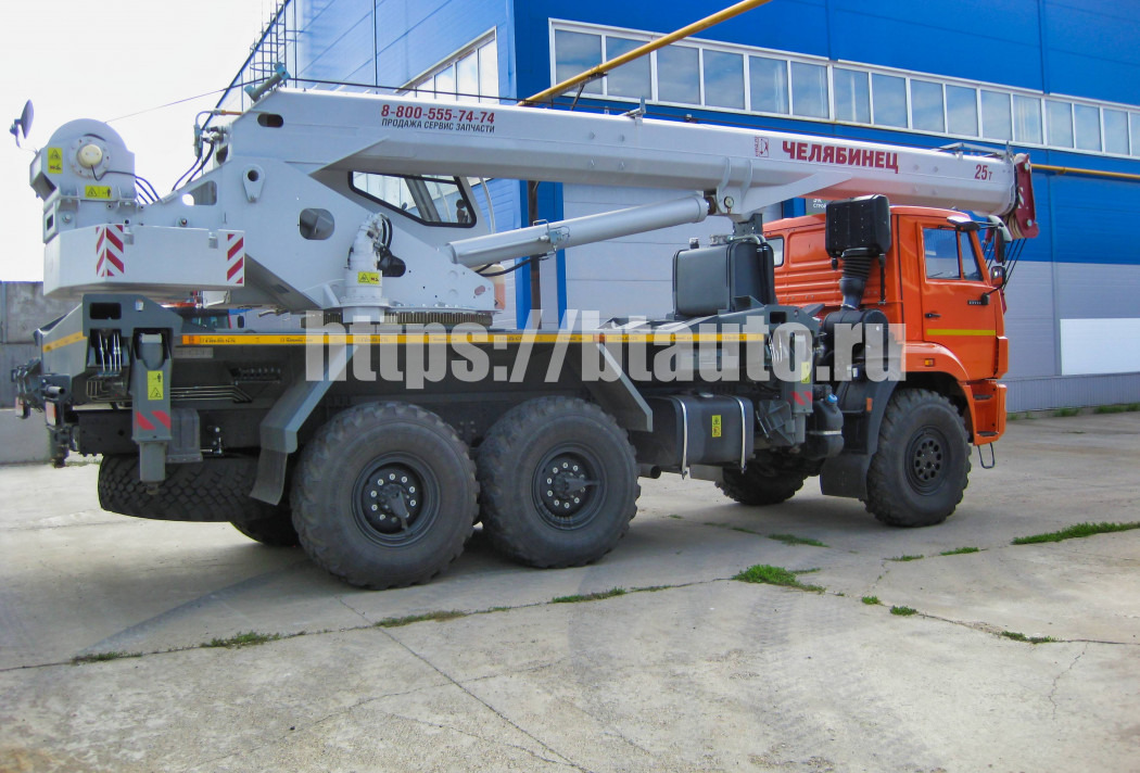 Автомобильный кран КС-55732-21 25 т на шасси КАМАЗ-43118 - Автокран: фото 4 Автомобильный кран КС-55732-21 25 т на шасси КАМАЗ-43118 - Автокран: фото 4