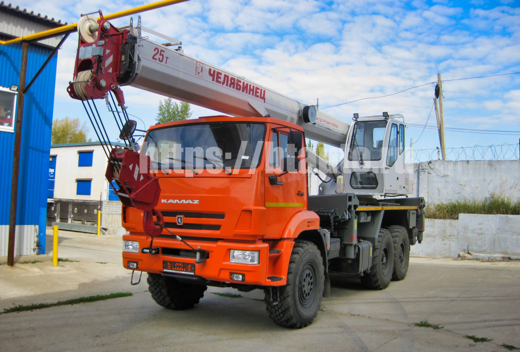 Автомобильный кран КС-55732-21 25 т на шасси КАМАЗ-43118 - Автокран: фото 1 Автомобильный кран КС-55732-21 25 т на шасси КАМАЗ-43118 - Автокран: фото 1