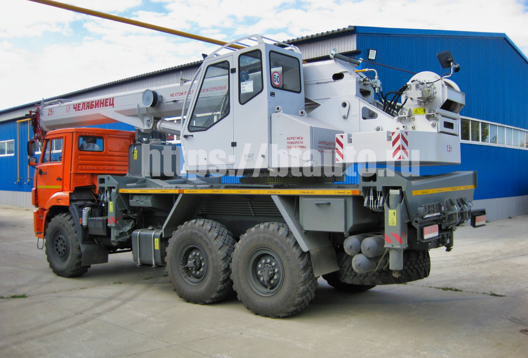 Автомобильный кран КС-55732-21 25 т на шасси КАМАЗ-43118 - Автокран: фото 5 Автомобильный кран КС-55732-21 25 т на шасси КАМАЗ-43118 - Автокран: фото 5