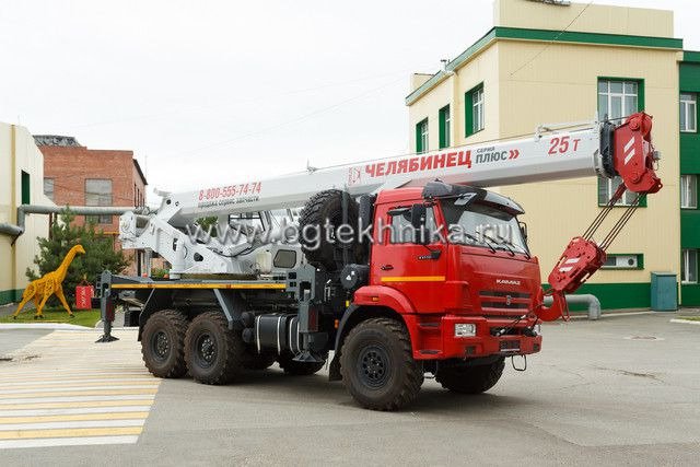 Автомобильный кран КС-55732-22 на базе шасси КАМАЗ-43118 - Автокран: фото 1 Автомобильный кран КС-55732-22 на базе шасси КАМАЗ-43118 - Автокран: фото 1