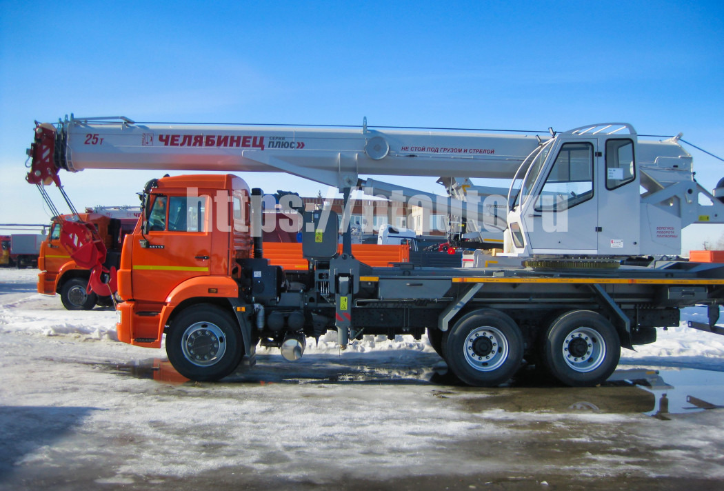Автомобильный кран КС-55732-28 25 т на шасси КАМАЗ-65115 - Автокран: фото 3 Автомобильный кран КС-55732-28 25 т на шасси КАМАЗ-65115 - Автокран: фото 3