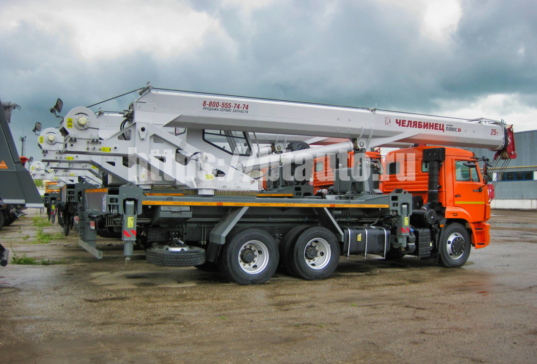 Автомобильный кран КС-55732-28 25 т на шасси КАМАЗ-65115 - Автокран: фото 2 Автомобильный кран КС-55732-28 25 т на шасси КАМАЗ-65115 - Автокран: фото 2