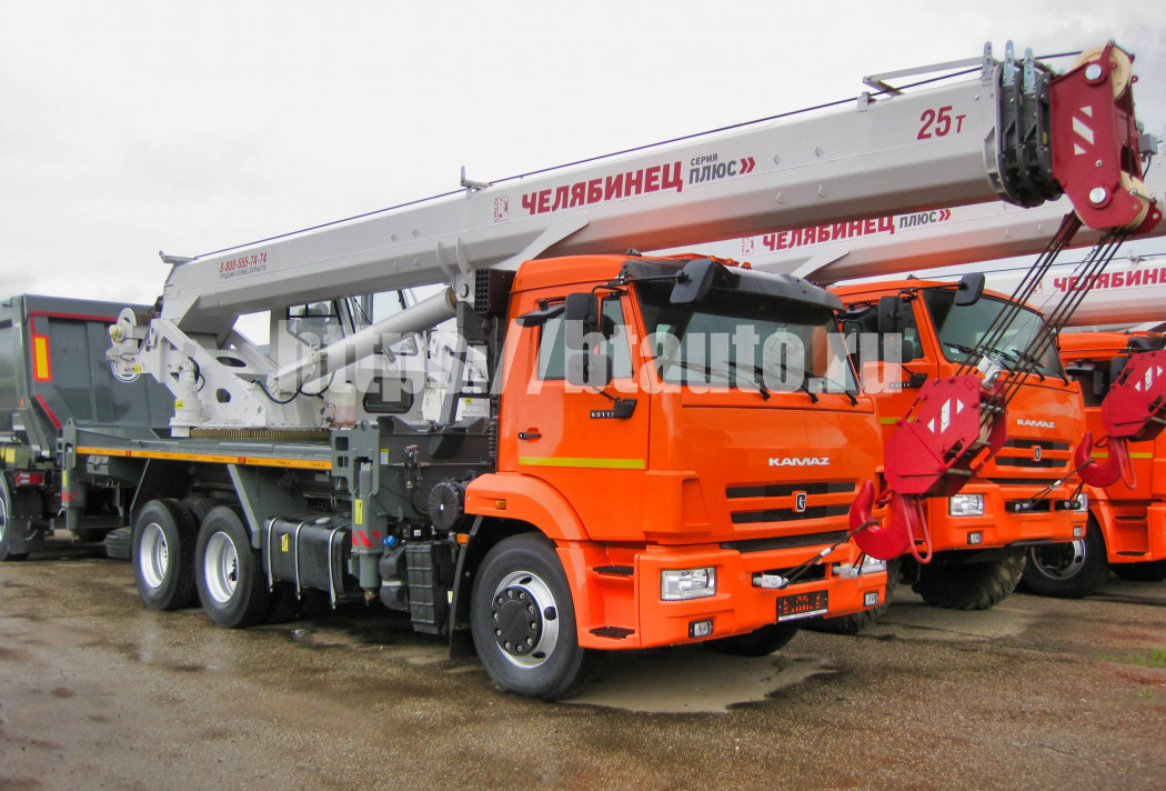 Автомобильный кран КС-55732-28 25 т на шасси КАМАЗ-65115 - Автокран: фото 1 Автомобильный кран КС-55732-28 25 т на шасси КАМАЗ-65115 - Автокран: фото 1