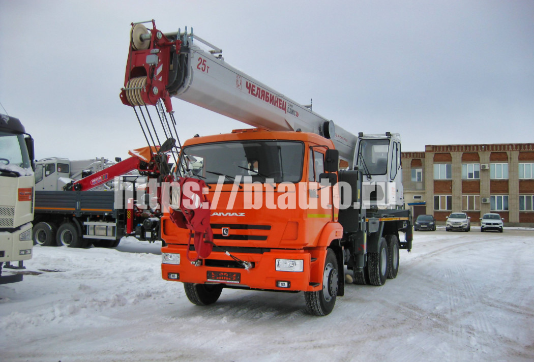 Автомобильный кран КС-55732-28 25 т на шасси КАМАЗ-65115 - Автокран: фото 4 Автомобильный кран КС-55732-28 25 т на шасси КАМАЗ-65115 - Автокран: фото 4