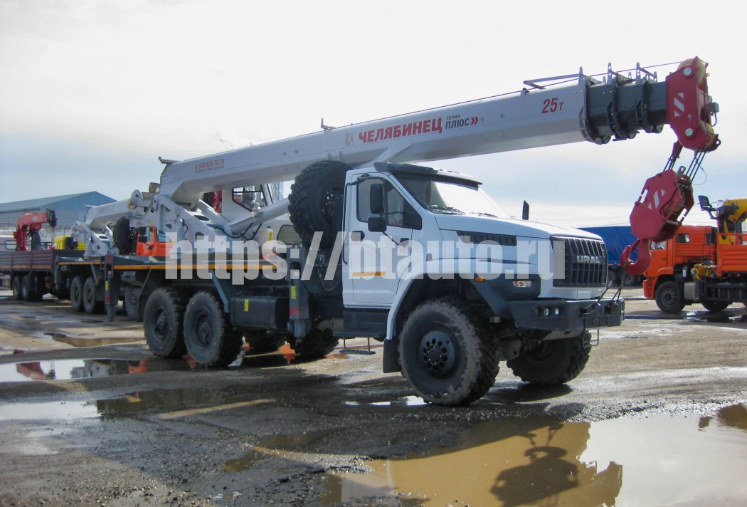 Автомобильный кран КС-55732-28 25 т на шасси УРАЛ-4320 NEXT - Автокран: фото 3 Автомобильный кран КС-55732-28 25 т на шасси УРАЛ-4320 NEXT - Автокран: фото 3