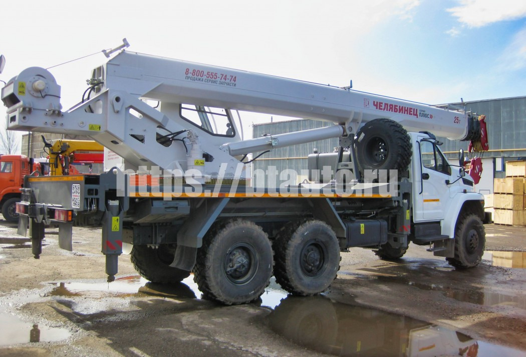 Автомобильный кран КС-55732-28 25 т на шасси УРАЛ-4320 NEXT - Автокран: фото 4 Автомобильный кран КС-55732-28 25 т на шасси УРАЛ-4320 NEXT - Автокран: фото 4