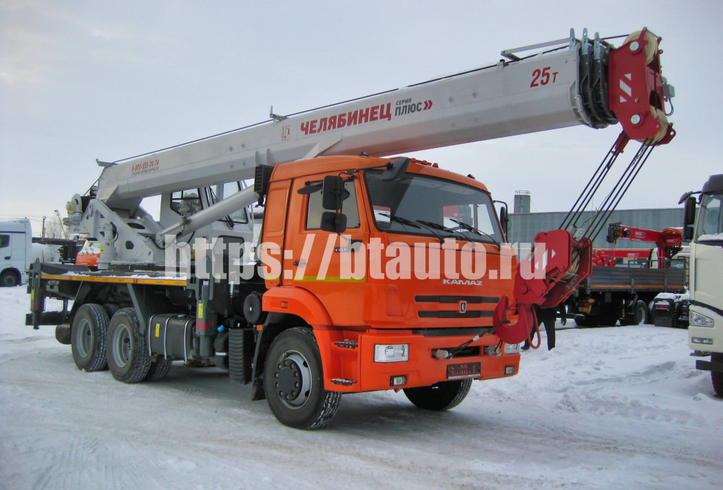 Автомобильный кран КС-55732-31 25 т на шасси КАМАЗ-65115 - Автокран: фото 3 Автомобильный кран КС-55732-31 25 т на шасси КАМАЗ-65115 - Автокран: фото 3