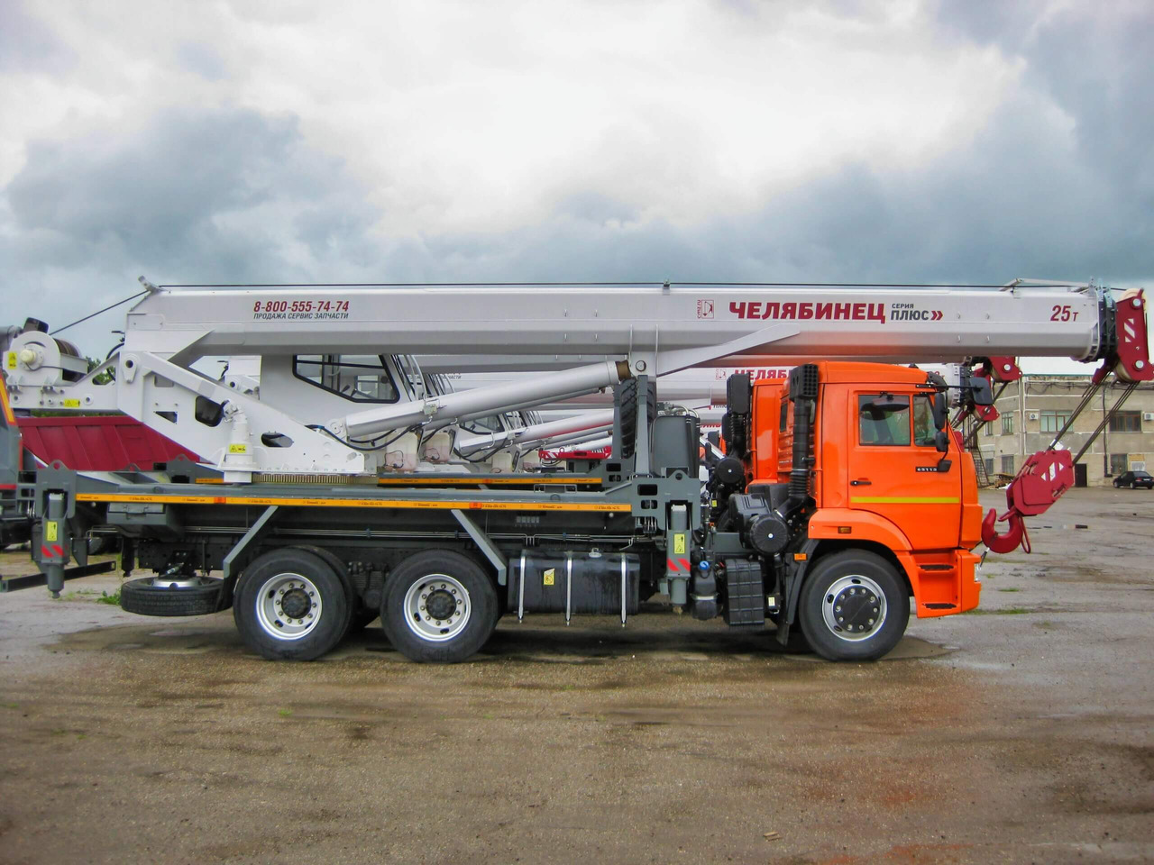 Автомобильный кран КС-55732-31 25 т серии «Плюс» на шасси КАМАЗ-65115 - Автокран: фото 4 Автомобильный кран КС-55732-31 25 т серии «Плюс» на шасси КАМАЗ-65115 - Автокран: фото 4