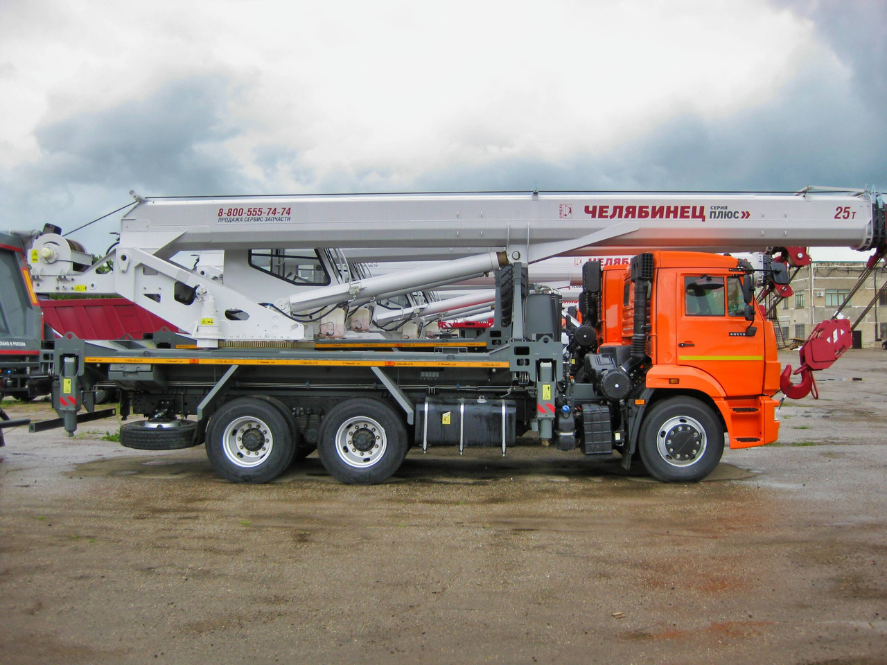 Автокран Автомобильный кран КС-55732-31 25 т серии «Плюс» на шасси КАМАЗ-65115: фото 6 Автокран Автомобильный кран КС-55732-31 25 т серии «Плюс» на шасси КАМАЗ-65115: фото 6