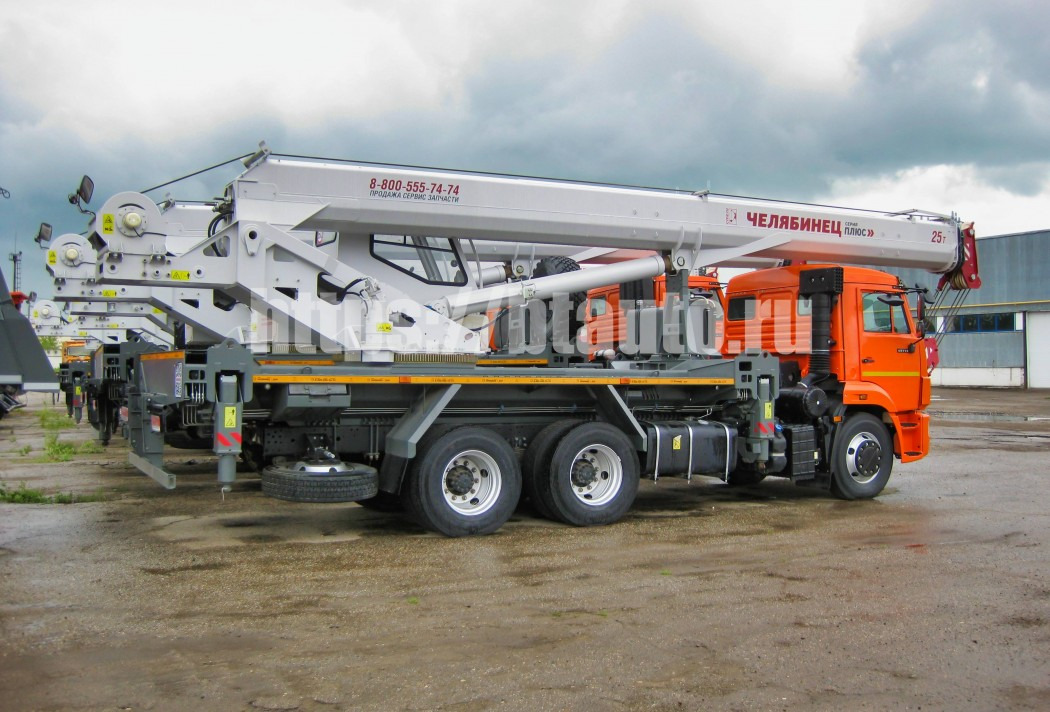 Автомобильный кран КС-55732-33 25 т на шасси КАМАЗ-65115 - Автокран: фото 1 Автомобильный кран КС-55732-33 25 т на шасси КАМАЗ-65115 - Автокран: фото 1