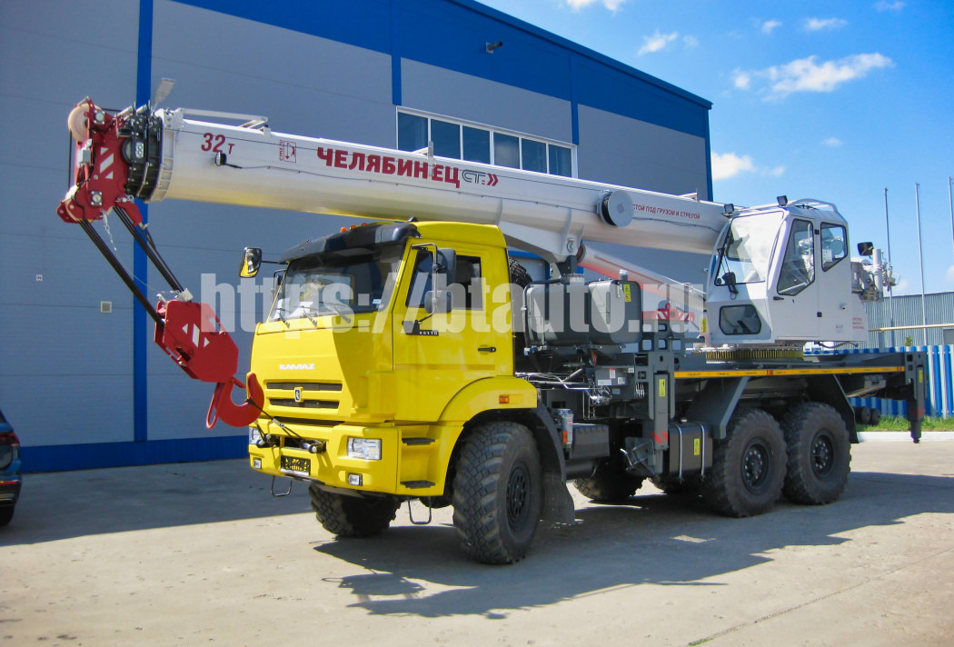 Автомобильный кран КС-55733-33 32 т на шасси КАМАЗ-43118 - Автокран: фото 1 Автомобильный кран КС-55733-33 32 т на шасси КАМАЗ-43118 - Автокран: фото 1