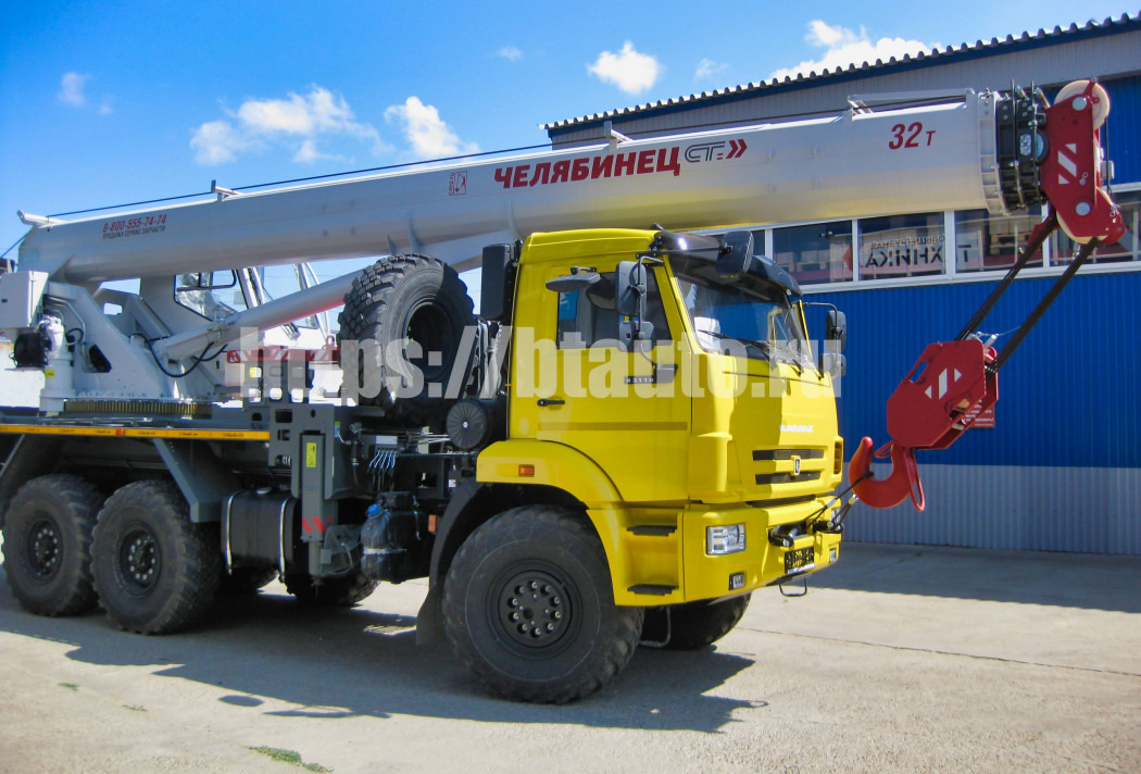 Автомобильный кран КС-55733-33 32 т на шасси КАМАЗ-43118 - Автокран: фото 2 Автомобильный кран КС-55733-33 32 т на шасси КАМАЗ-43118 - Автокран: фото 2