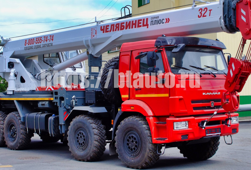 Автомобильный кран КС-55733-33 32 т на шасси КАМАЗ-63501 - Автокран: фото 2 Автомобильный кран КС-55733-33 32 т на шасси КАМАЗ-63501 - Автокран: фото 2