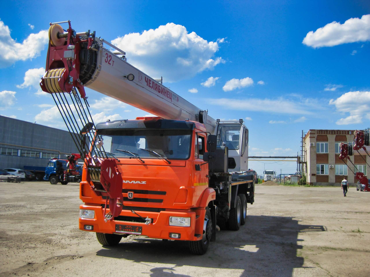 Новый Автокран Автомобильный кран КС-55733-33 г/п 32 т серии «СТ» шасси КАМАЗ-65115: фото 6