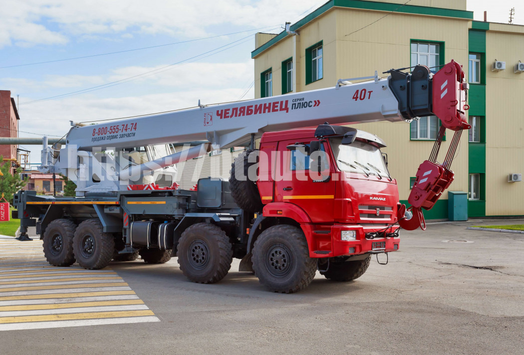 Автомобильный кран КС-65711-34 40 т на шасси КАМАЗ-63501 - Автокран: фото 1 Автомобильный кран КС-65711-34 40 т на шасси КАМАЗ-63501 - Автокран: фото 1