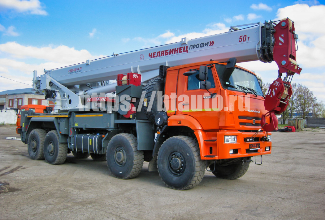 Автомобильный кран КС-65717-34 50 т на шасси КАМАЗ 6560-53 - Автокран: фото 1 Автомобильный кран КС-65717-34 50 т на шасси КАМАЗ 6560-53 - Автокран: фото 1